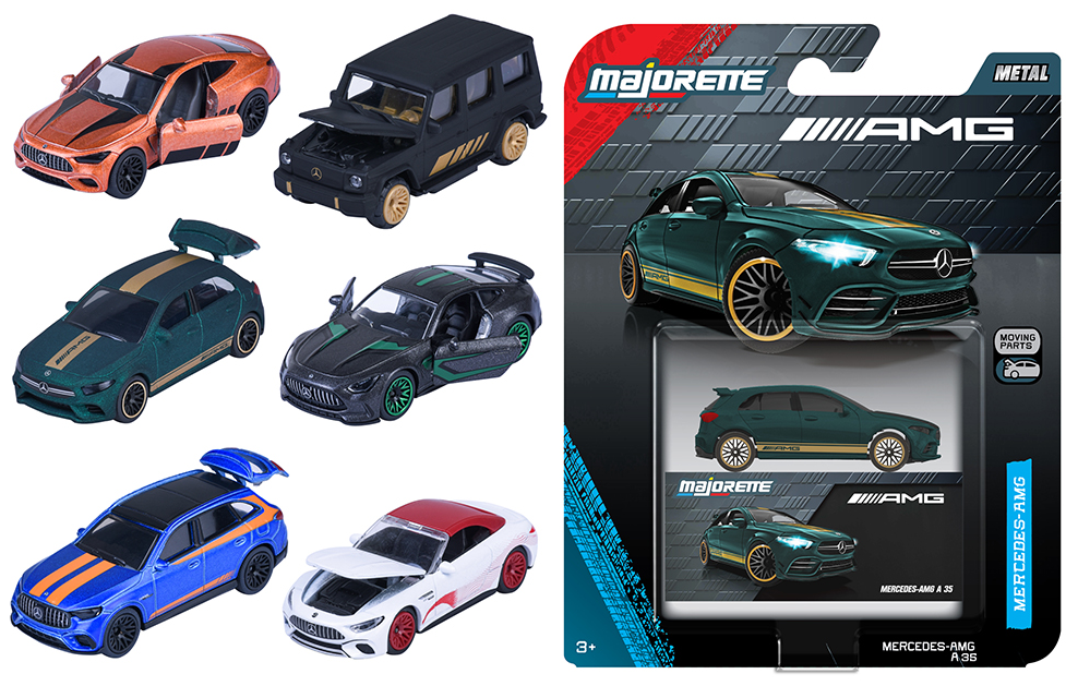Masinuta - Mercedes AMG Deluxe (mai multe modele - pret pe bucata) | Majorette - 1