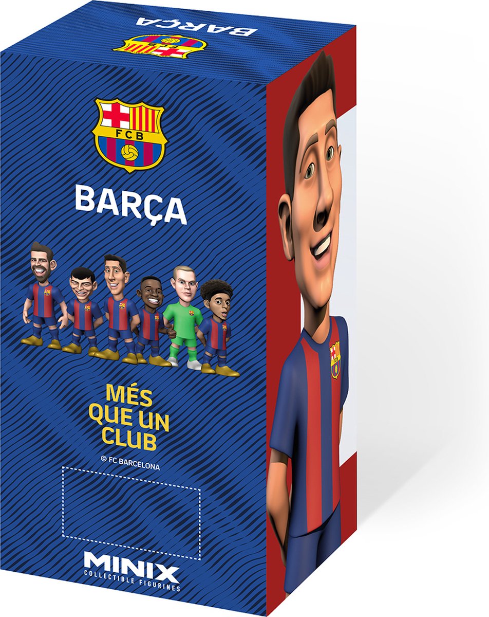 Figurina - FC Barcelona - Lewandowski | Minix - imagine 2
