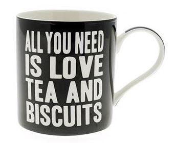 Cana All you need is Love, Tea & Biscuits | Lesser & Pavey