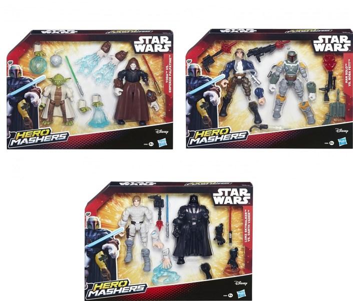 Set figurine - Star Wars: Hero Mashers Battlepack (mai multe modele) | Hasbro