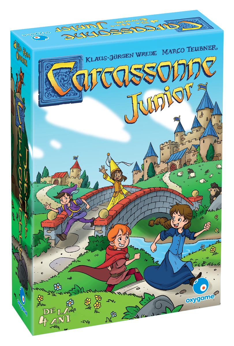 Board Game - Carcassonne Junior (RO) | Hans Im Gluck