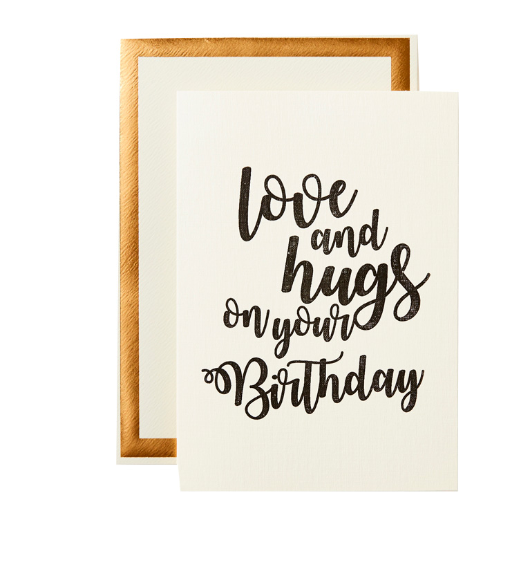 Felicitare - Love & Hugs Birthday | Katie Leamon