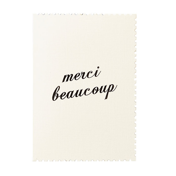 Felicitare - Merci Beaucoup | Katie Leamon