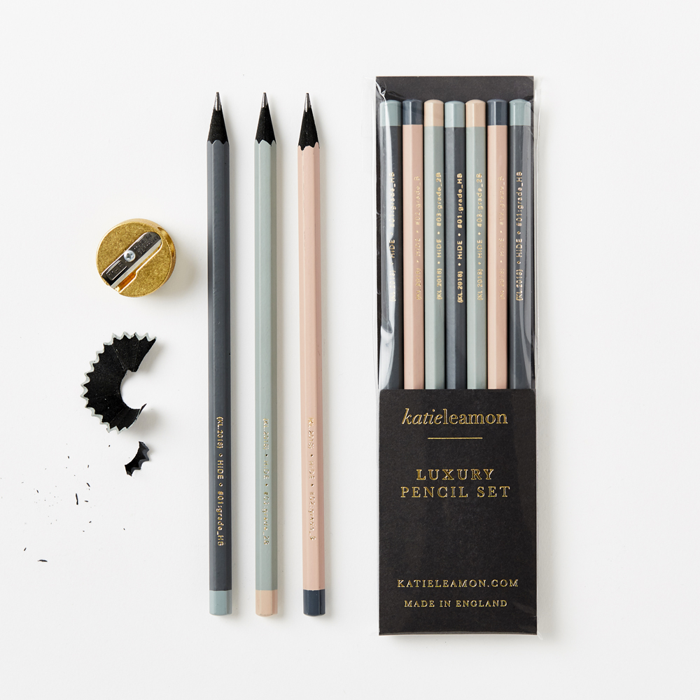 Set de 7 creioane - Hide Assorted Pencils | Katie Leamon