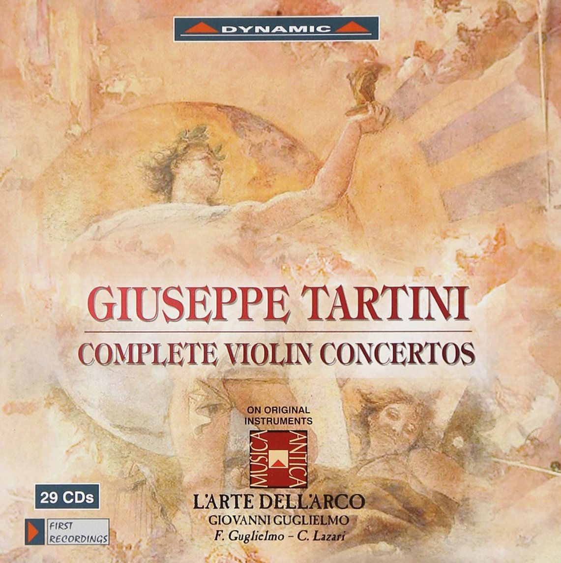 Tartini: Complete Violin Concertos | Federico Guglielmo, Carlo Lazari, L\'Arte dell\'Arco, Giovanni Guglielmo, Giuseppe Tartini