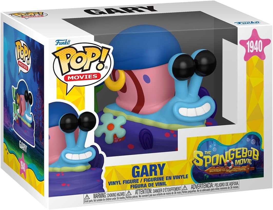 Figurina - Pop! Movies - The SpongeBob Movie: Gary (Pirate) | Funko - imagine 2