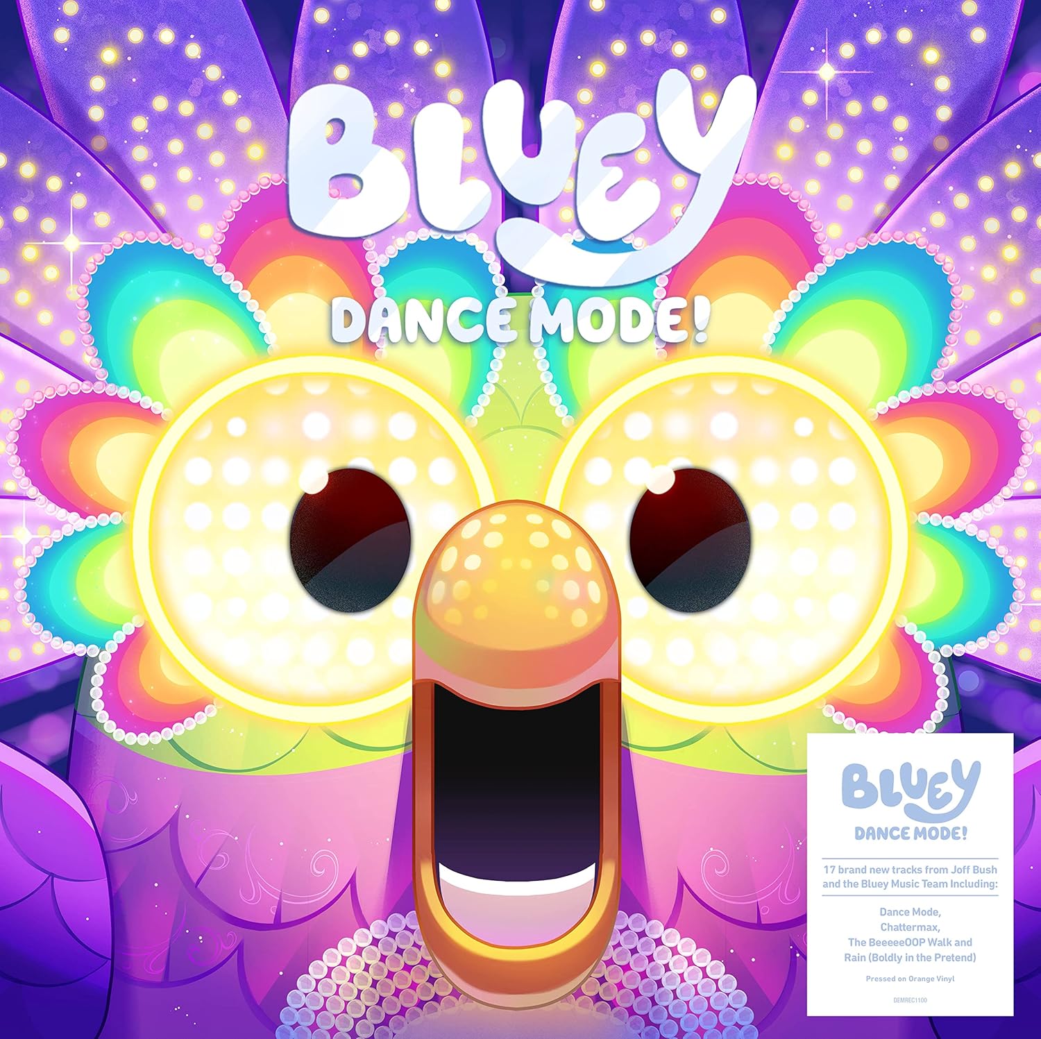 Bluey Dance Mode! (Orange Vinyl) | Joff Bush, The Bluey Music Team - imagine 3