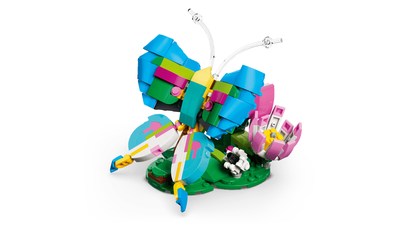 Lego Creator 3 in 1 - Animale salbatice: Colibri colorat (31384) | LEGO - imagine 3