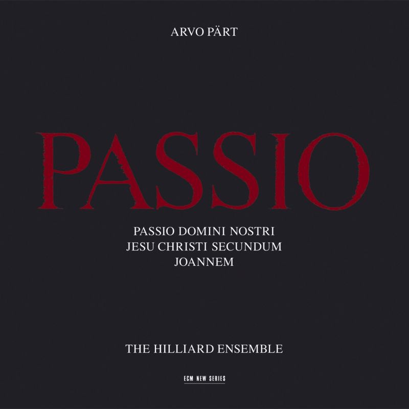 Caseta - Arvo Part - Passio | Arvo Part