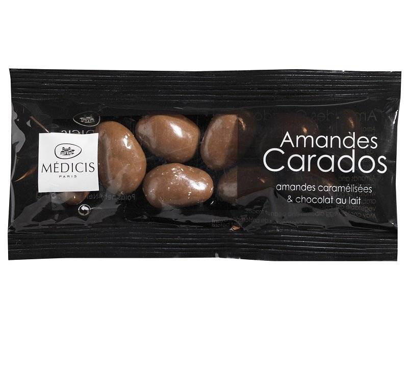 Migdale caramelizate - Carados Almonds, 50g | Medicis