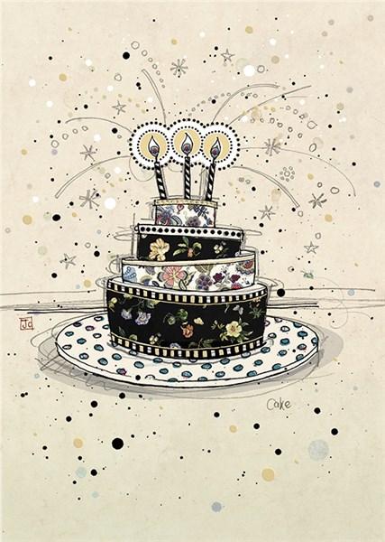 Felicitare Birthday Cake | Bug Art