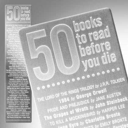 50 Books to Read Before You Die Bookmark | If (That Company Called)
