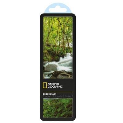 Semn de carte 3D National Geographic - Cascading Waterfall | If (That Company Called)