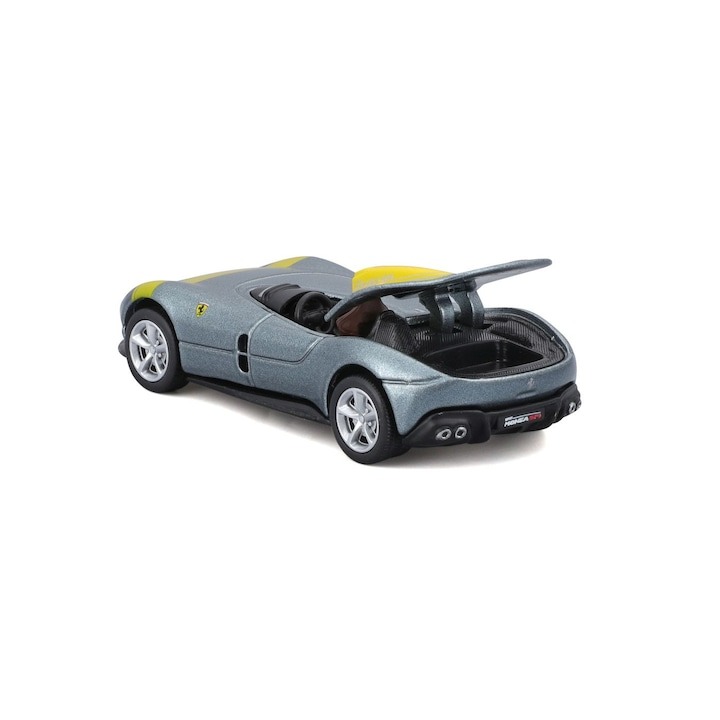 Masinuta metalica - Speed Icons - Ferrari Monza SP1 - Gri | Maisto - 1