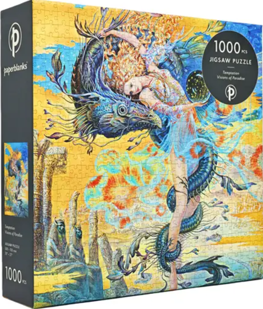 Puzzle - Visions of Paradise - Temptation, 1000 piese | Paperblanks - 2