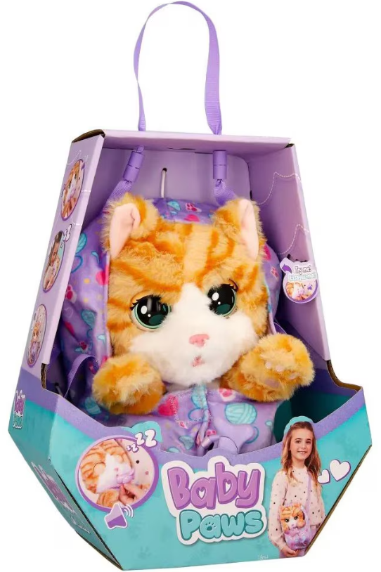 Jucarie interactiva - Baby Paws - Pisicuta | IMC Toys - imagine 2
