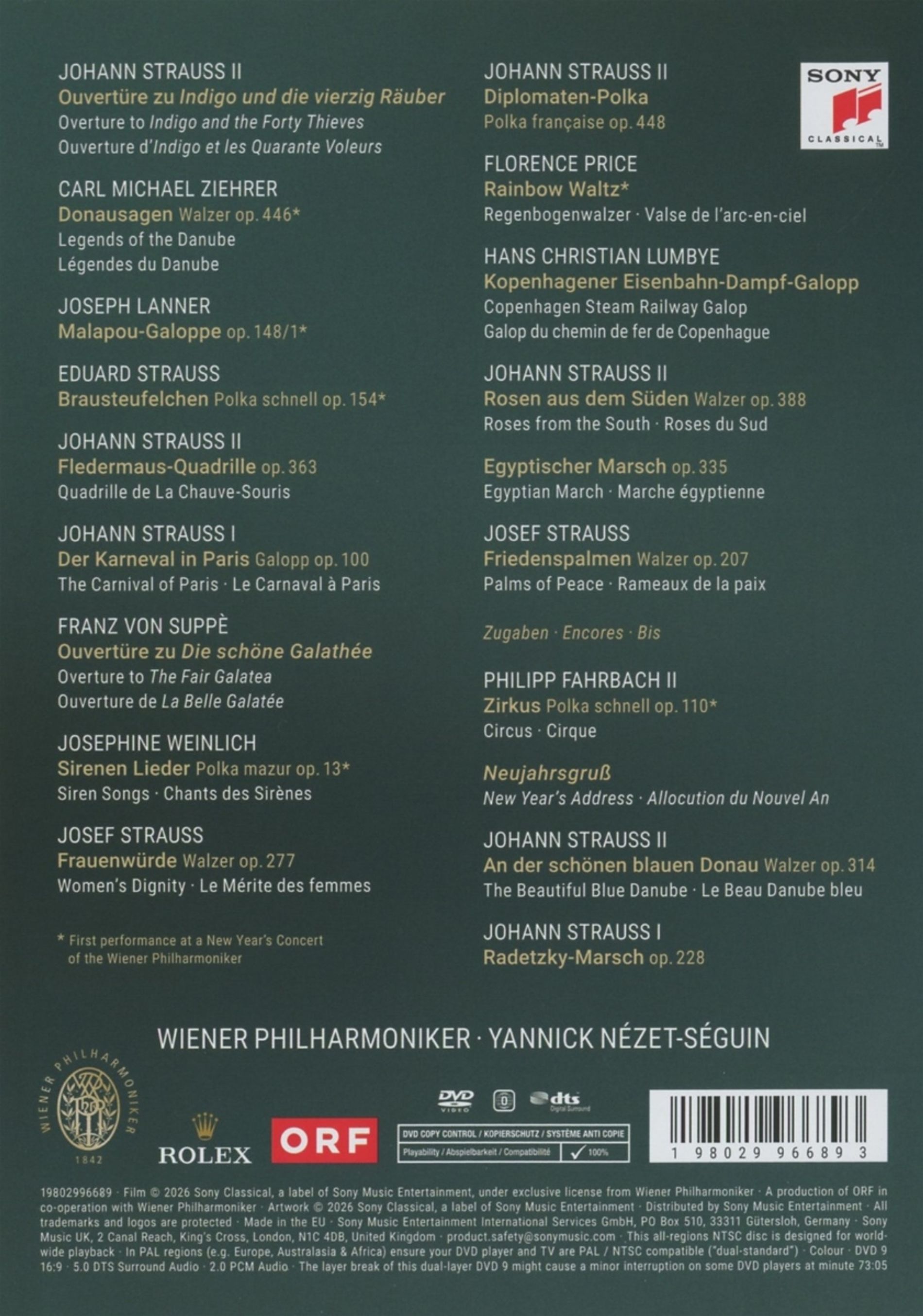 New Year's Concert 2026 / Neujahrskonzert 2026 (DVD) | Wiener Philharmoniker, Yannick Nezet-Seguin - imagine 2