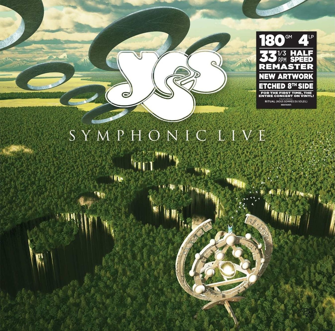 Symphonic Live (Deluxe Edition, Half Speed Remaster  4xVinyl - 33 RPM) | Yes - imagine 3