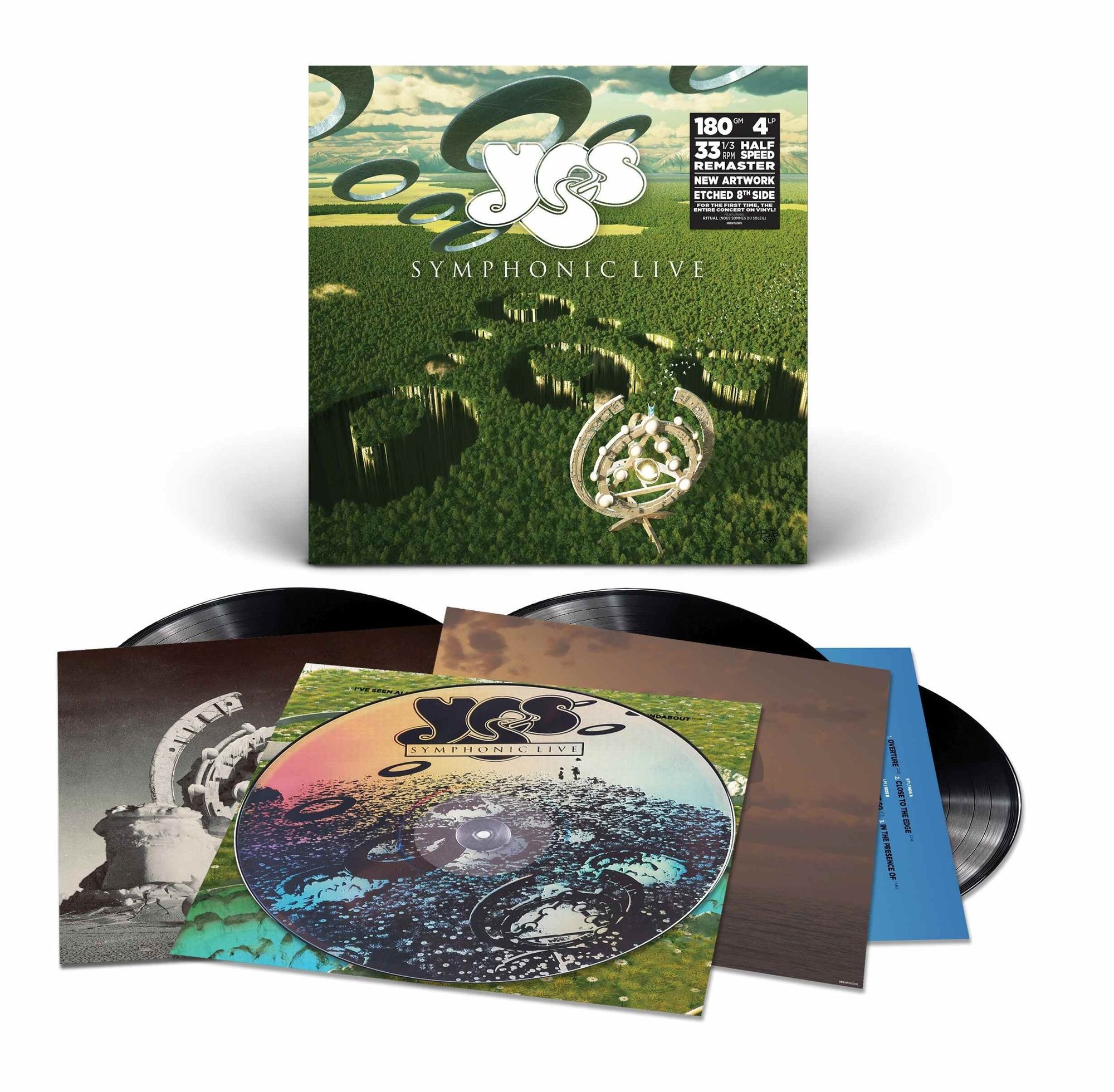 Symphonic Live (Deluxe Edition, Half Speed Remaster  4xVinyl - 33 RPM) | Yes - imagine 2