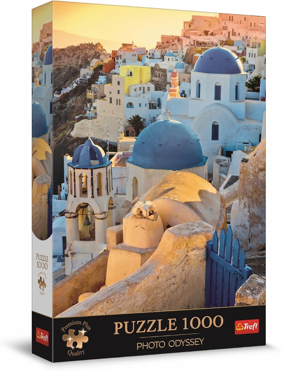 Puzzle 1000 piese - Photo Odyssey - City of Oia - Santorini | Trefl - 1