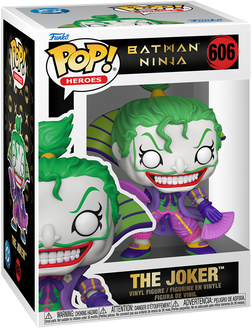 Figurina - Funko Pop! Heroes - Batman Ninja - The Joker | Funko - imagine 2