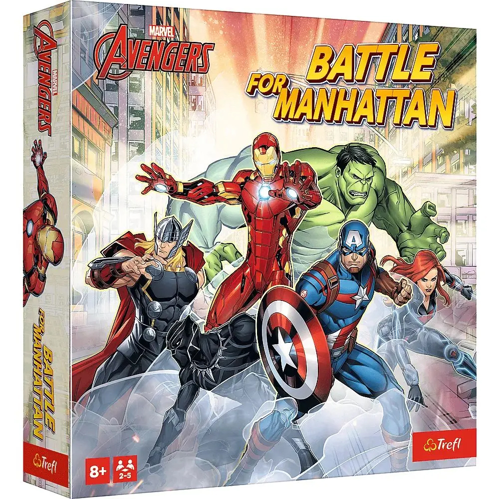 Joc de societate - Marvel - Razbunatorii lupta pentru Manhattan | Trefl - 1