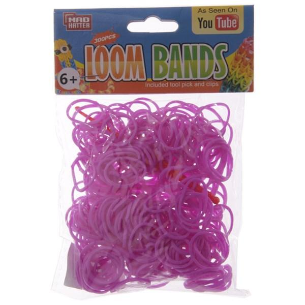 Set elastice - Glow in the Dark Loom Bands Hanging | Puckator