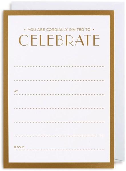 Set 10 felicitari - Celebrate | Lagom Design