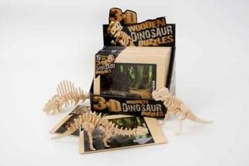 Dinosaur Wooden 3D Puzzle | Giftworks