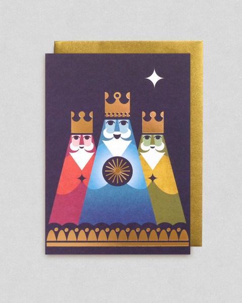 Roger de Borde Christmas Card. 3 Kings |