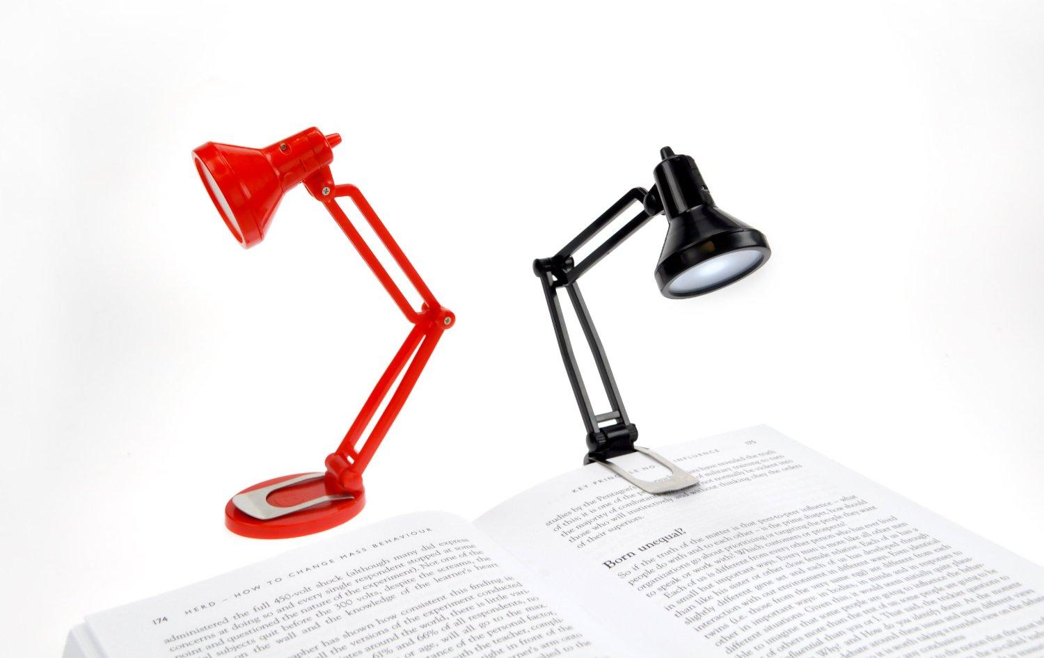 Tiny Tim Mini Book Light - Red | Tiny Tim