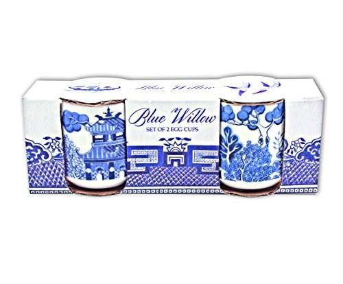 Set 2 suporturi pentru oua - Blue Willow | Gift Republic