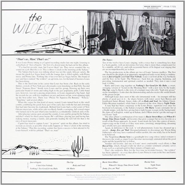 The Wildest - Vinyl | Louis Prima, Keely Smith - 1 | YEO