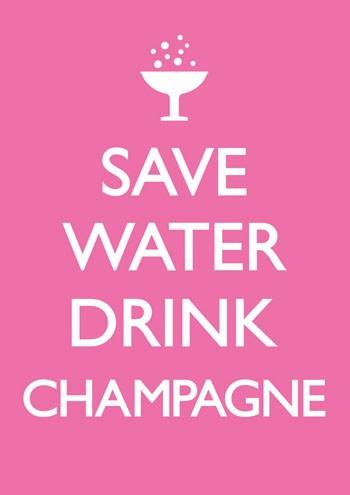 Felicitare - Save Water Drink Champagne | Dean Morris Cards