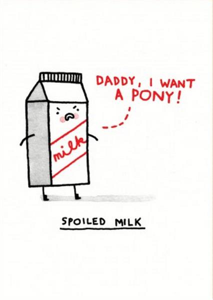 Felicitare - Spoiled Milk | OHH Deer