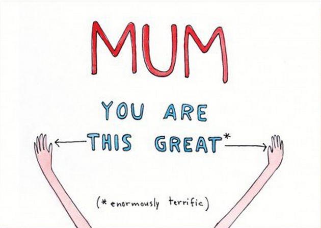Great Mum Greeting Card | OHH Deer