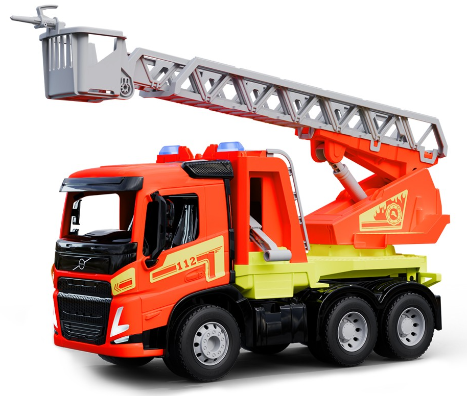 Masina - Camion pompieri Volvo cu scara | Lena - 4