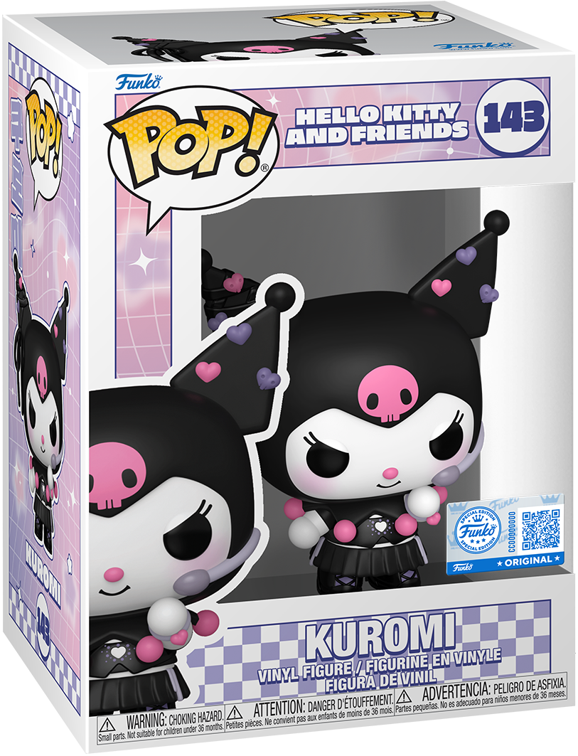 Figurina - Funko Pop! Hello Kitty - Kuromi (K-Pop Outfit) | Funko - imagine 2