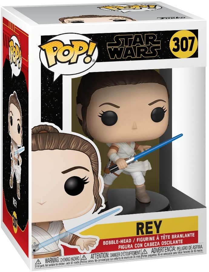 Figurina - Star Wars - Bobble-Head - Rey | Funko - 2 | YEO