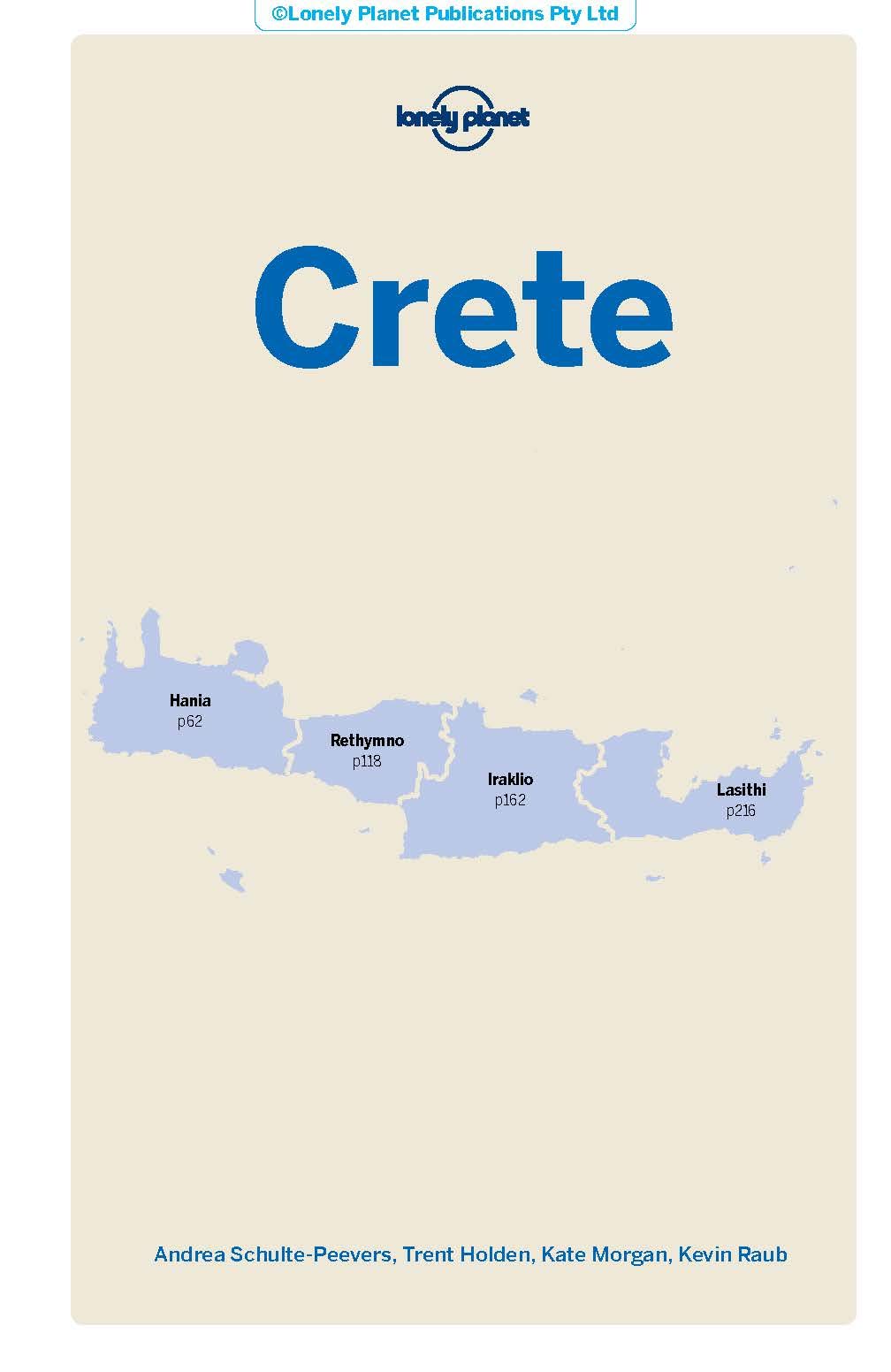 Lonely Planet Crete | Andrea Schulte-Peevers, Trent Holden, Kate Morgan, Kevin Raub - 5 | YEO