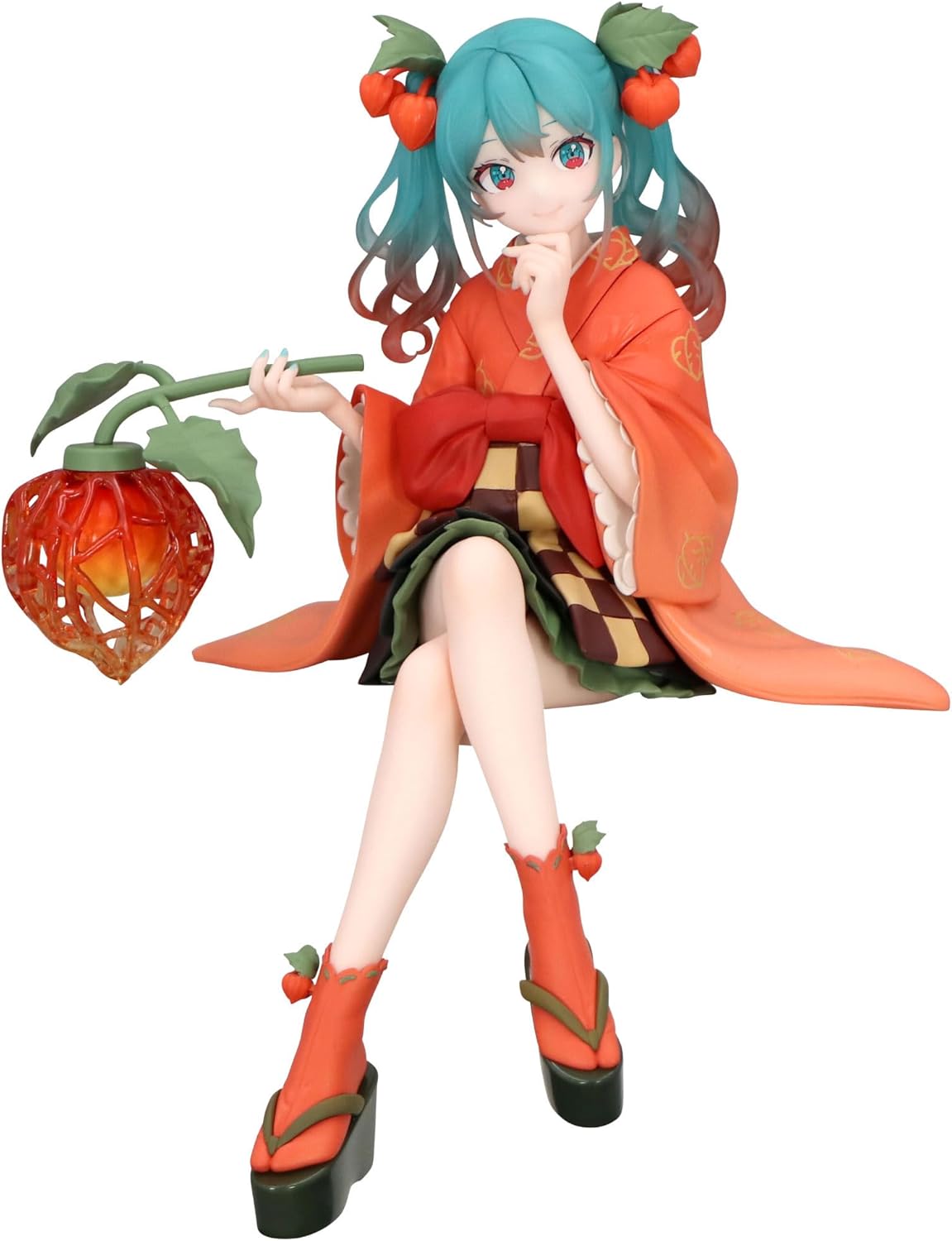 Figurina - Hatsune Miku - Flower Fairy Winter Cherry Noodle Stopper | FuRyu - imagine 5