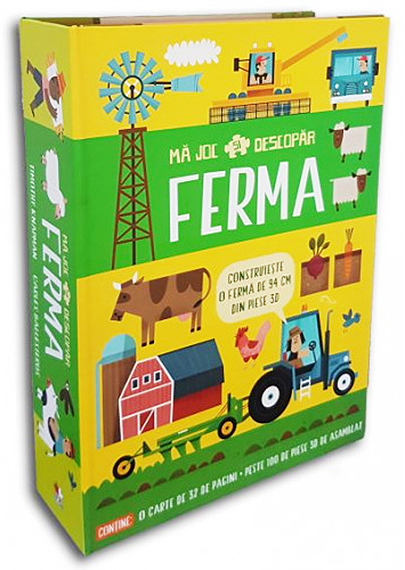 Ma joc si descopar. Ferma (contine puzzle) |