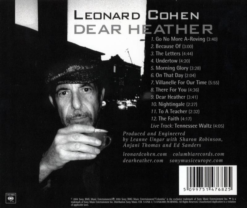 Dear Heather | Leonard Cohen