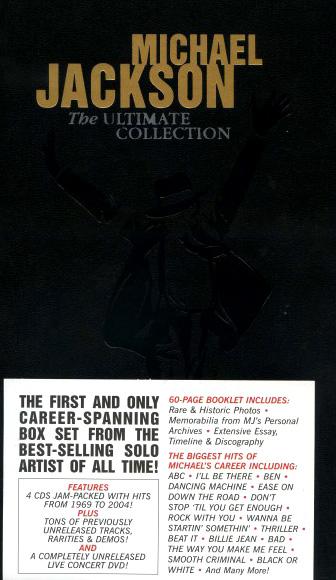 The Ultimate Collection (Box set - 4CD + DVD) | Michael Jackson