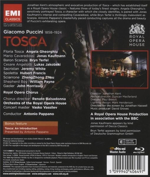 Puccini: Tosca (Blu-ray) | Angela Gheorghiu, Jonas Kaufmann