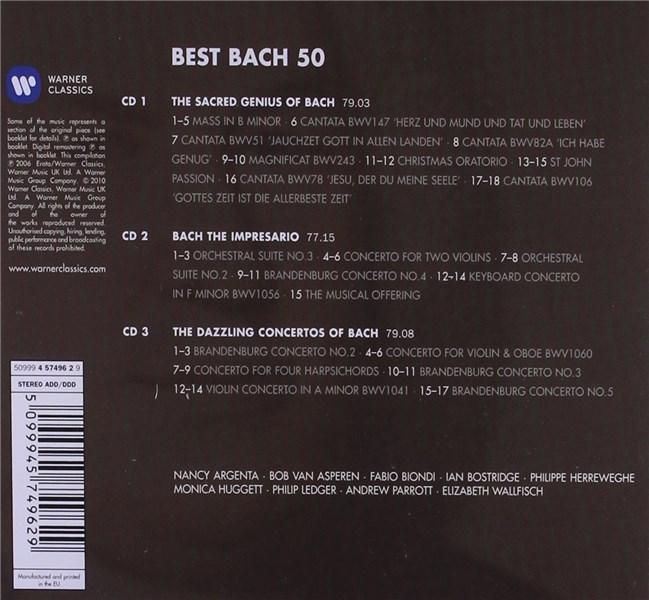 50 Best Bach | Various Artists - 1 | YEO