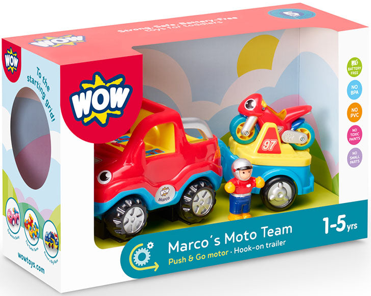 Set de joaca - Marco's Moto Team | WOW Toys - 14