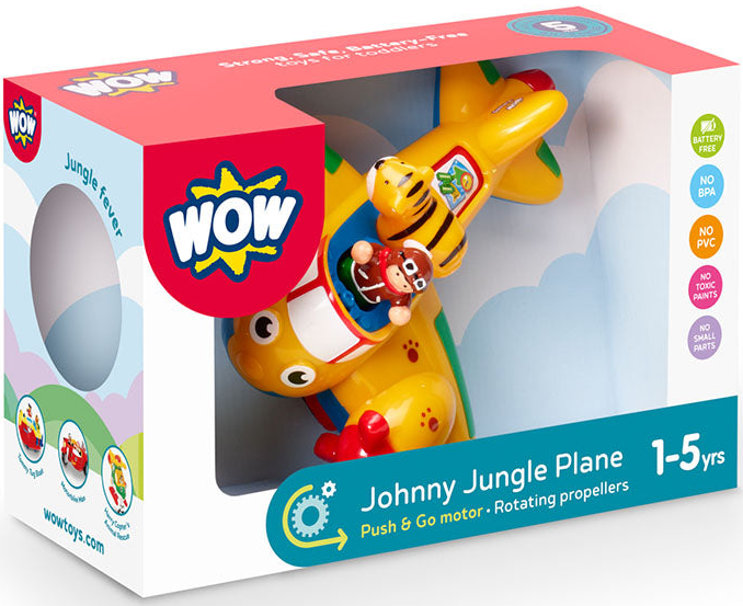 Jucarie - Johnny Jungle Plane | WOW Toys