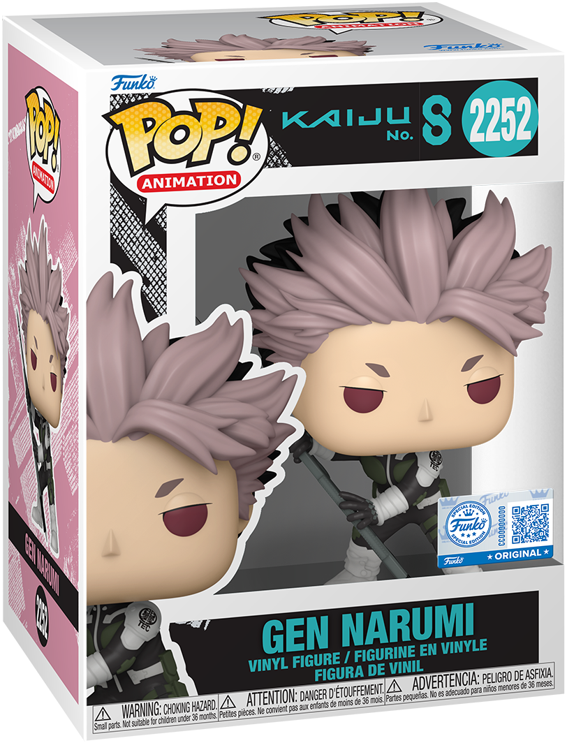 Figurina - Pop! Animation - Kaiju No. 8 - Gen Narumi | Funko - imagine 2