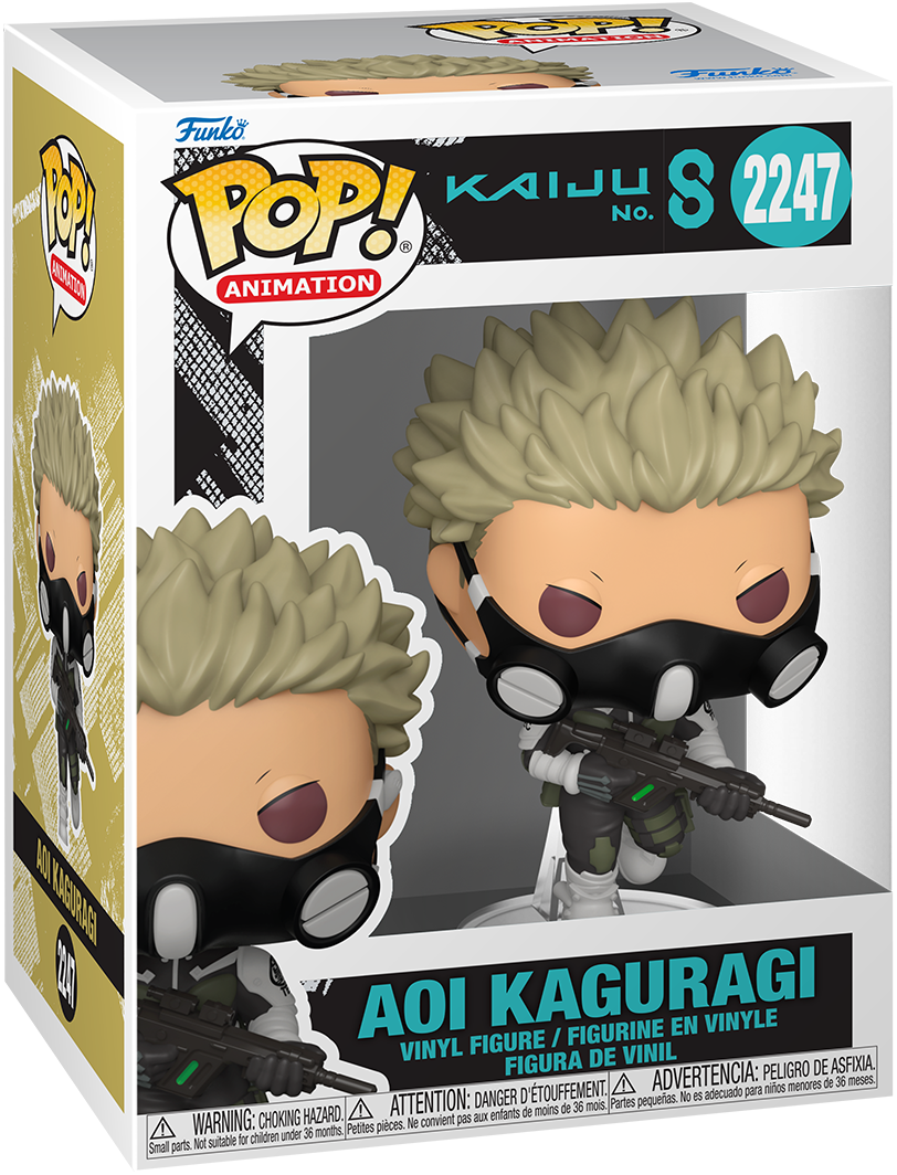 Figurina - Pop! Animation - Kaiju No. 8 - Aoi Kaguragi | Funko - imagine 2